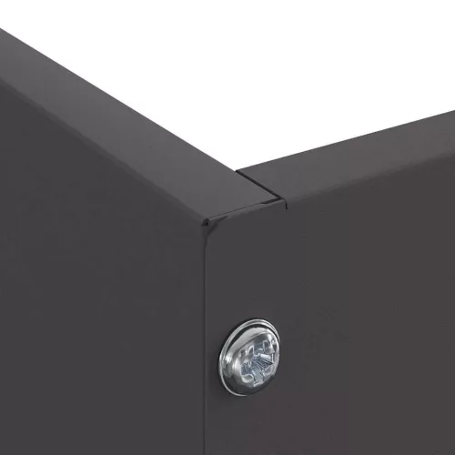  Fűszegélyezés 6 pcs Fekete 60 x 60 x 13 cm Acél