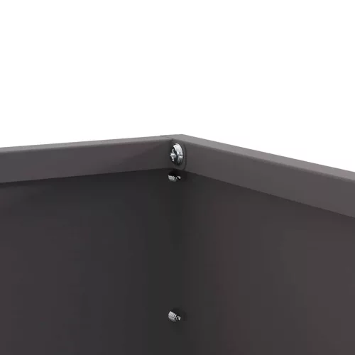  Fűszegélyezés 6 pcs Fekete 60 x 60 x 13 cm Acél