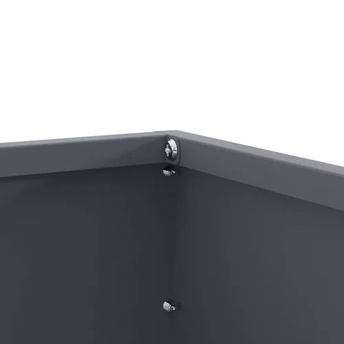  Fűszegélyezés 6 pcs Antracit 60 x 60 x 13 cm Acél