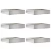  Fűszegélyezés 6 pcs Ezüst 60 x 60 x 13 cm Rozsdamentes acél