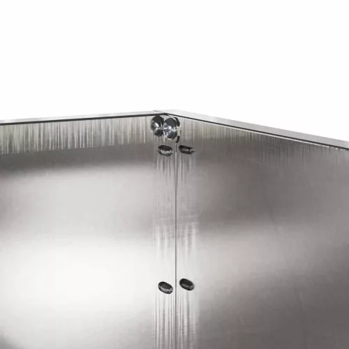  Fűszegélyezés 6 pcs Ezüst 60 x 60 x 13 cm Rozsdamentes acél