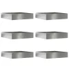  Fűszegélyezés 6 pcs Ezüst 60 x 60 x 13 cm Horganyzott acél