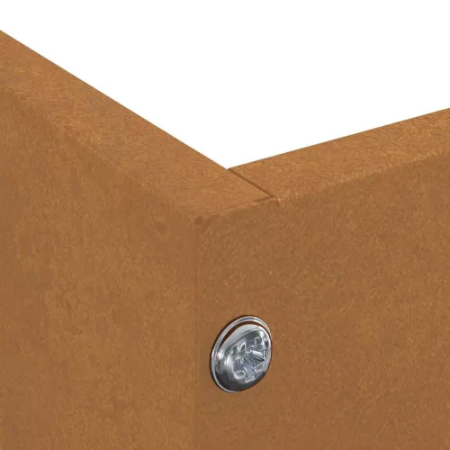  Fűszegélyezés 6 pcs Rozsdás 60 x 60 x 13 cm Időjárásálló acél