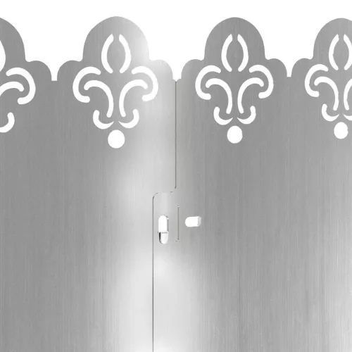  Gyepszegélyek 20 pcs Ezüst 103 x 0,05 x 22 cm Horganyzott acél