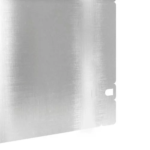  Gyepszegélyek 10 pcs Ezüst 103 x 0,05 x 22 cm Rozsdamentes acél