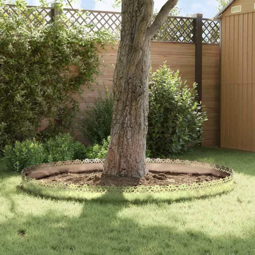  Gyepszegélyek 10 pcs Ezüst 103 x 0,05 x 22 cm Horganyzott acél