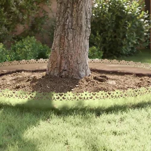  Gyepszegélyek 10 pcs Ezüst 103 x 0,05 x 22 cm Horganyzott acél