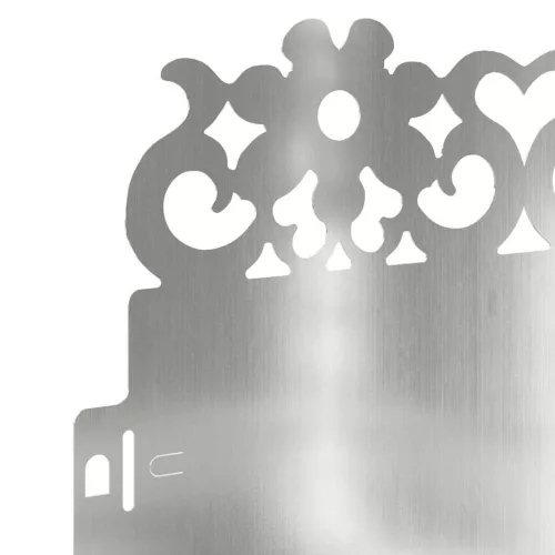  Gyepszegélyek 20 pcs Ezüst 103 x 0,05 x 22 cm Horganyzott acél