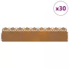  Gyepszegélyek 30 pcs Rozsdás 103 x 0,05 x 22 cm
