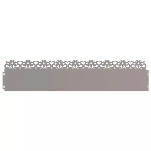  Gyepszegélyek 30 pcs Rozsdás 103 x 0,05 x 22 cm