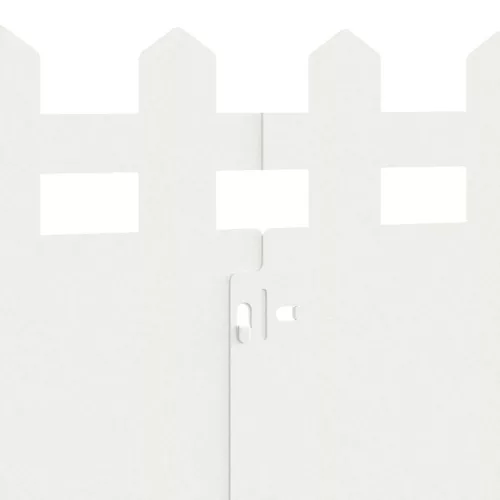  Gyepszegélyek 10 pcs Fehér 103 x 0,05 x 22 cm Acél