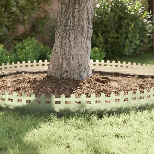  Gyepszegélyek 20 pcs Ezüst 103 x 0,05 x 22 cm Rozsdamentes acél