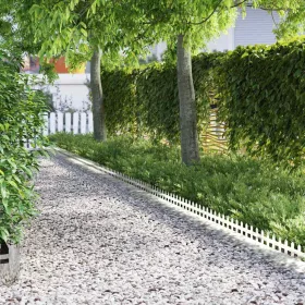    Gyepszegélyek 30 pcs Ezüst 103 x 0,05 x 22 cm Horganyzott acél