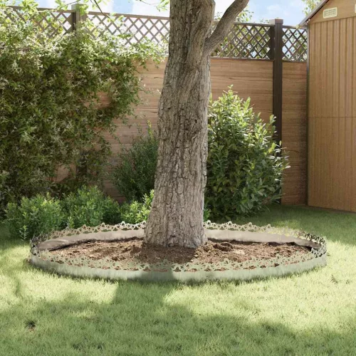  Gyepszegélyek 10 pcs Ezüst 103 x 0,05 x 22 cm Rozsdamentes acél