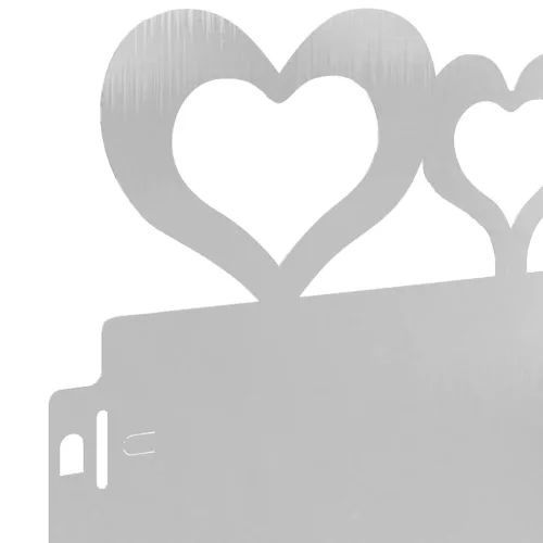  Gyepszegélyek 10 pcs Ezüst 103 x 0,05 x 22 cm Rozsdamentes acél