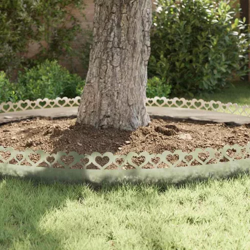  Gyepszegélyek 20 pcs Ezüst 103 x 0,05 x 22 cm Rozsdamentes acél