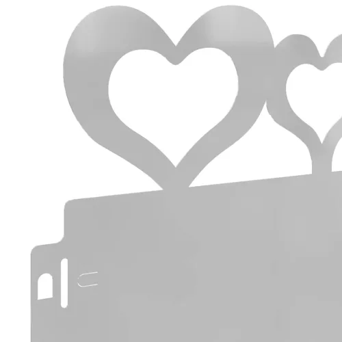  Gyepszegélyek 20 pcs Ezüst 103 x 0,05 x 22 cm Horganyzott acél