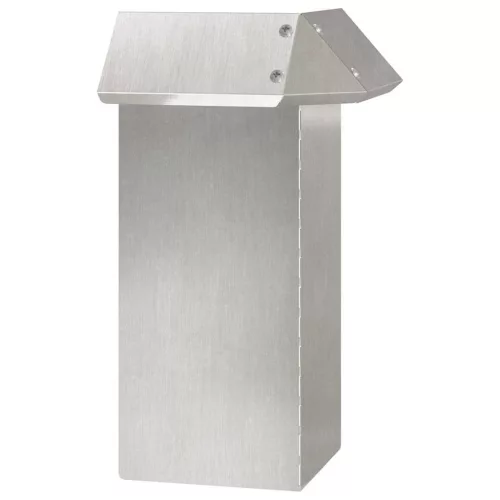  Csiga kerítés Ezüst 13,5 x 13,5 x 25 cm Rozsdamentes acél