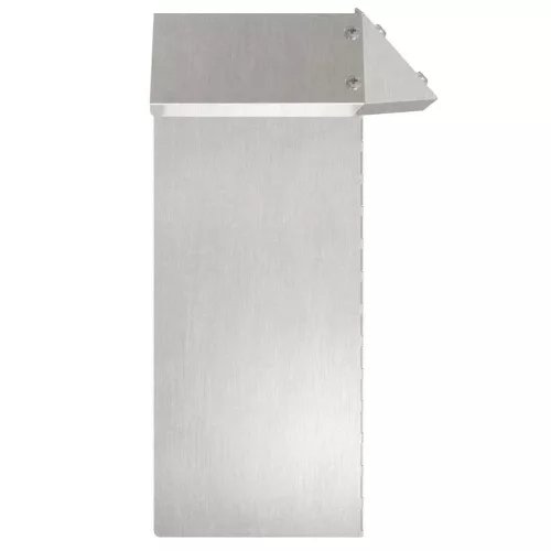  Csiga kerítés 4 pcs Ezüst 13,5 x 13,5 x 25 cm Rozsdamentes acél