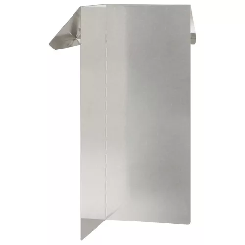  Csiga kerítés 4 pcs Ezüst 13,5 x 13,5 x 25 cm Rozsdamentes acél