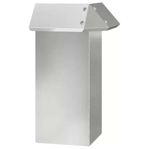  Csiga kerítés Ezüst 13,5 x 13,5 x 25 cm Horganyzott acél