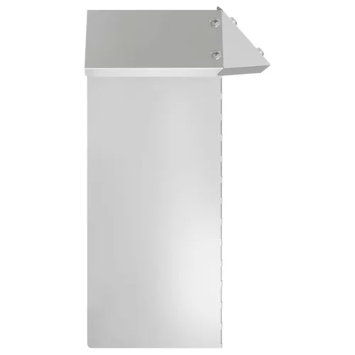  Csiga kerítés 4 pcs Ezüst 13,5 x 13,5 x 25 cm Horganyzott acél