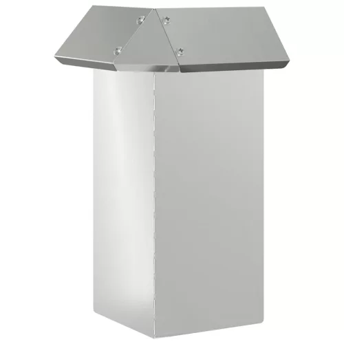  Csiga kerítés 4 pcs Ezüst 13,5 x 13,5 x 25 cm Horganyzott acél