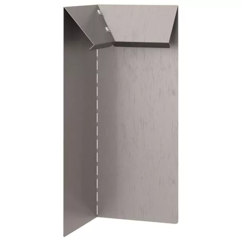  Csiga kerítés 4 pcs Rozsdás 10 x 10 x 25 cm Időjárásálló acél