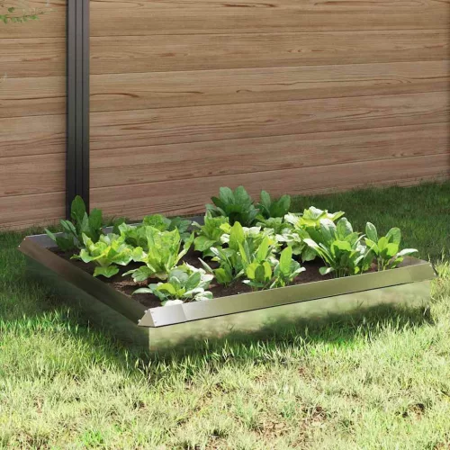  Csiga kerítések 8 pcs Ezüst Rozsdamentes acél