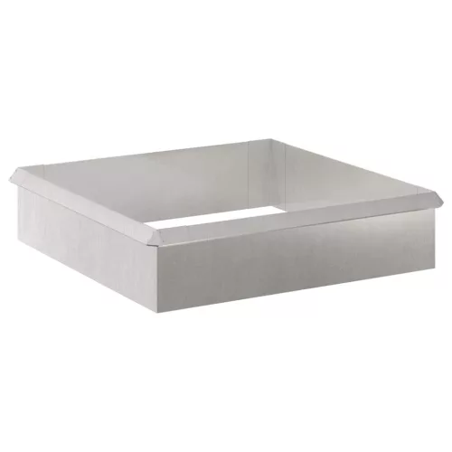  Csiga kerítések 8 pcs Ezüst Rozsdamentes acél