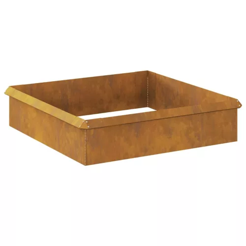  Csiga kerítések 8 pcs Rozsdás Időjárásálló acél