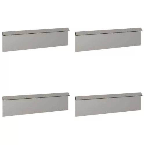  Csiga kerítések 8 pcs Rozsdás Időjárásálló acél