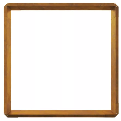  Csiga kerítések 8 pcs Rozsdás Időjárásálló acél