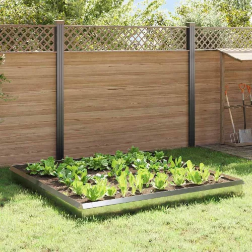  Csiga kerítések 12 pcs Ezüst Horganyzott acél