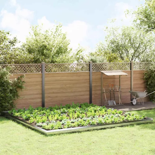  Csiga kerítések 20 pcs Ezüst Rozsdamentes acél