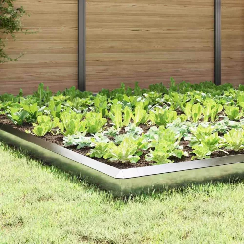  Csiga kerítések 20 pcs Ezüst Rozsdamentes acél