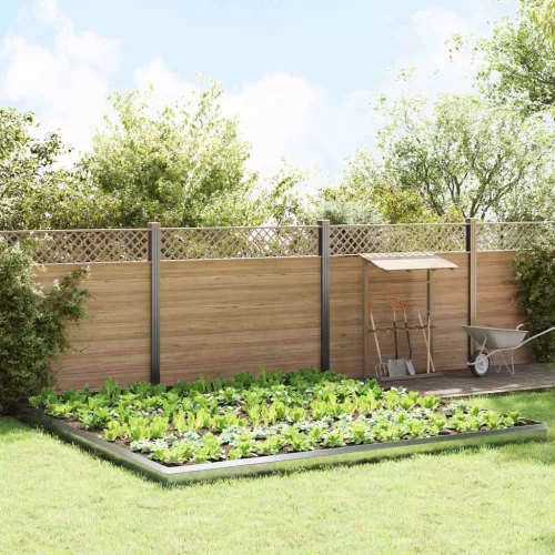  Csiga kerítések 20 pcs Ezüst Horganyzott acél