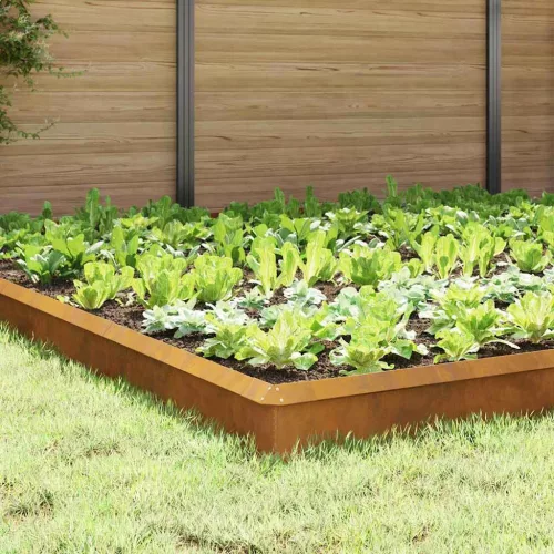  Csiga kerítések 20 pcs Rozsdás Időjárásálló acél