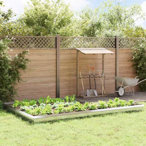  Csiga kerítések 16 pcs Ezüst Rozsdamentes acél