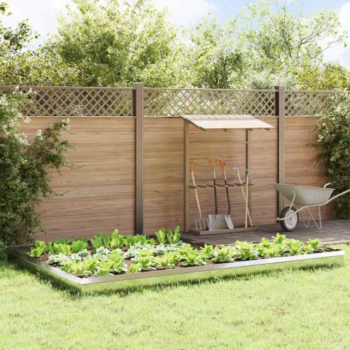  Csiga kerítések 16 pcs Ezüst Horganyzott acél