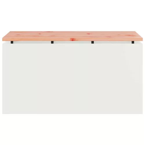  Kerti pad Fehér 80 x 40 x 43 cm Acél