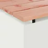  Kerti pad Fehér 80 x 40 x 43 cm Acél