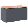  Kerti pad Antracit 80 x 40 x 43 cm Acél
