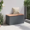  Kerti pad Antracit 80 x 40 x 43 cm Acél