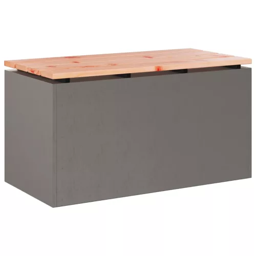  Kerti pad Rozsdás 80 x 40 x 43 cm időjárásálló acél