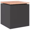  Kerti pad Fekete 40 x 40 x 43 cm Acél