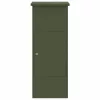  Csomagzáró doboz tárolóval Oliva zöld 44,5 x 29 x 110,5 cm Acél