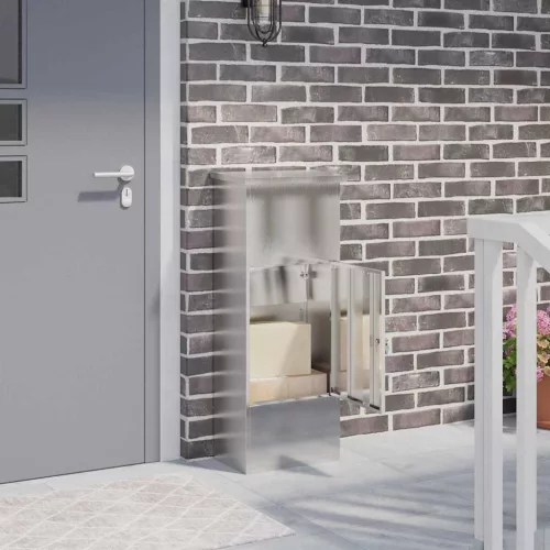  Csomagzáró doboz Ezüst 44,5 x 29 x 110,5 cm Rozsdamentes acél