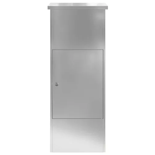  Csomagzáró doboz Fekete 44,5 x 29 x 110,5 cm Horganyzott acél