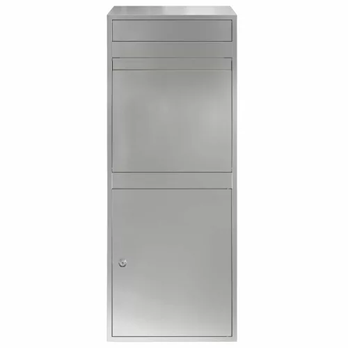  Csomagzáró doboz Fekete 41 x 38 x 103 cm Horganyzott acél